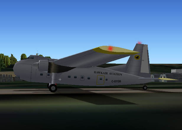 Hawkair Cargo & Commuter hangar
